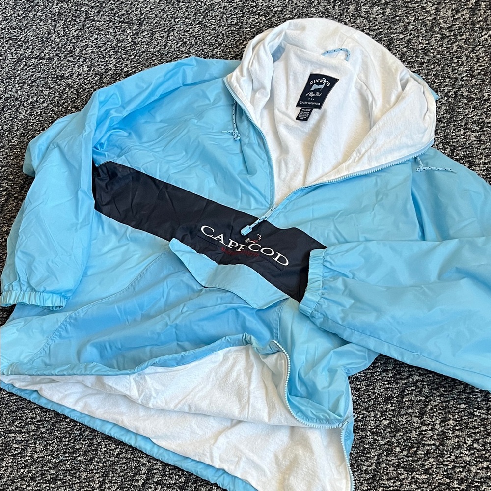 Cape Cod Blue Raincoat for Men - Picture 4 of 6